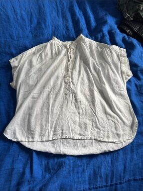 Uniqlo Linen/Rayon Blend Top - the Perfect Summer Shirt